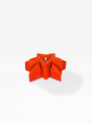 Star Candle - Orange