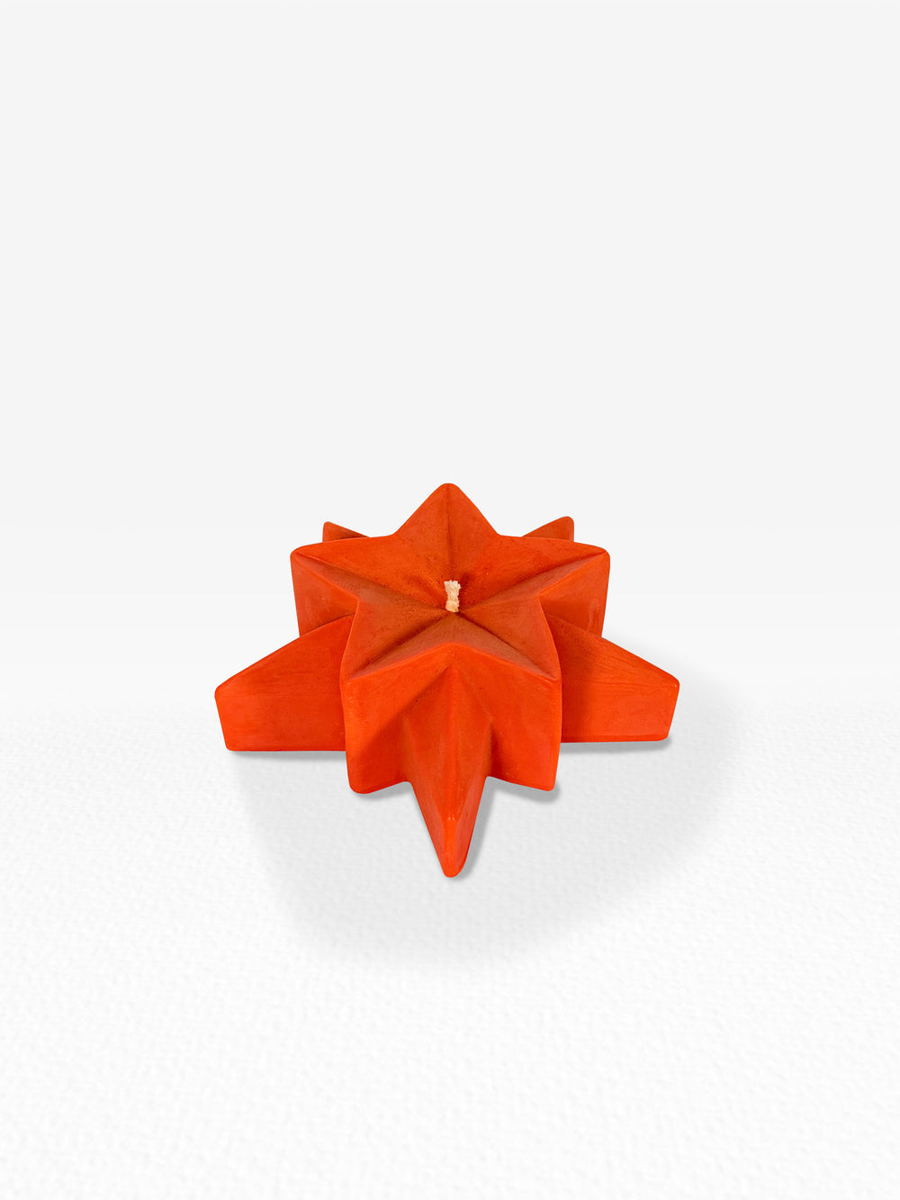 Star Candle - Orange