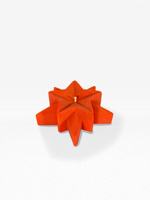 Star Candle - Orange