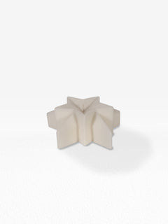 Star Candle - White