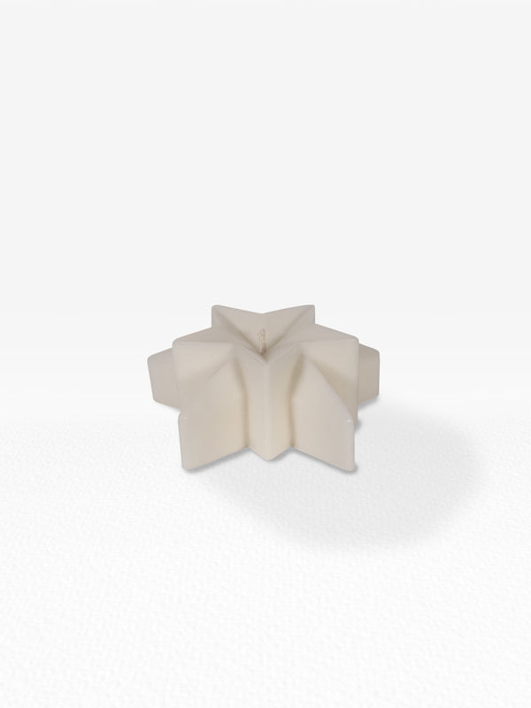 Star Candle - White