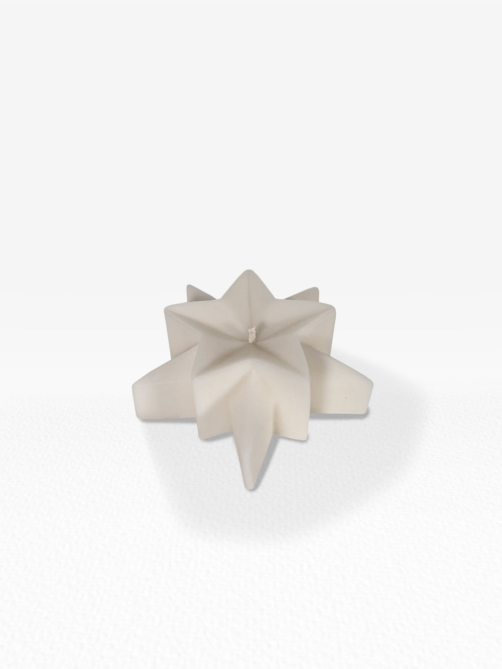 Star Candle - White