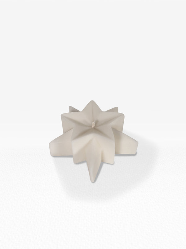 Star Candle - White