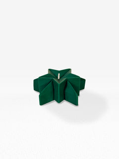 Star Candle - Dark Green