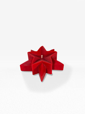 Star Candle - Red