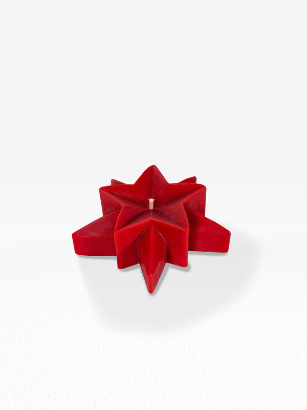 Star Candle - Red
