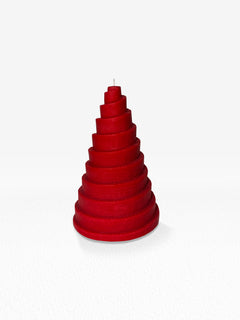 Tree Candle - Red