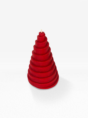 Tree Candle - Red